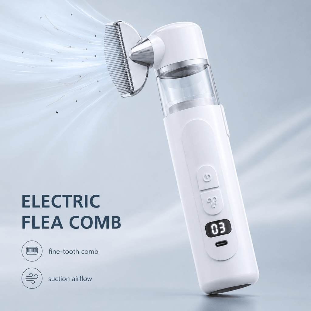 New 2-in-1 Electric Lice Comb - Flea Lice Catcher